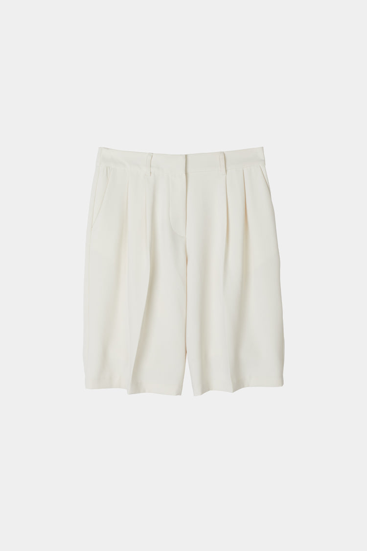Bore shorts crepe suit ivory stylein packshot