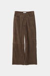 suede trousers brown stylein victory packshot