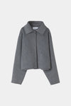 grey jacket short wool stylein teano packshot