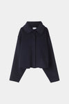 navy jacket short wool stylein teano packshot