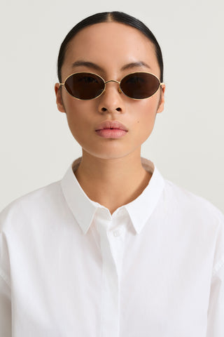 gold metal frame sunglasses stylein amalfi 