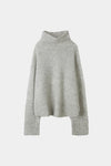 grey knitted polo sweater stylein nike  packshot