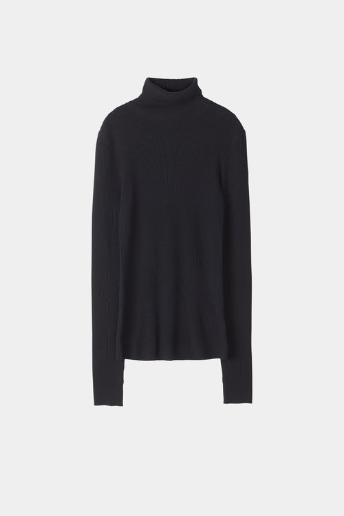 Helea polo sweater black stylein model image front