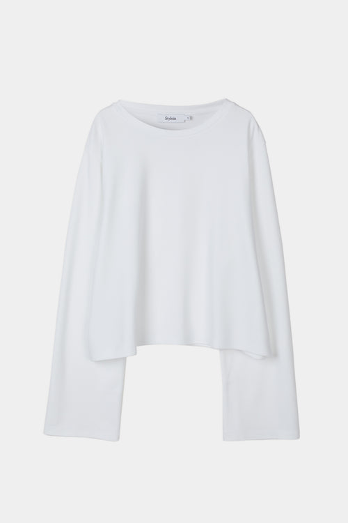 Jerry long sleeve top cream stylein packshot
