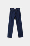 slim-fit high waist dark blue denim kaden stylein packshot