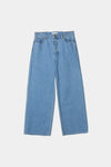 Kayne 90's blue wide leg denim stylein packshot