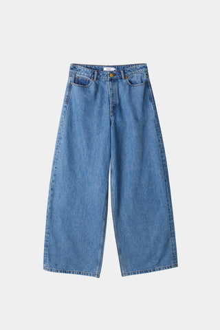 wide leg denim kayne stylein vintage blue color packshot