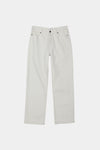 Kim denim loose fit mid waist voluminous overzised white stylein packshot
