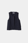 navy pinstripe vest stylein brixen packshot