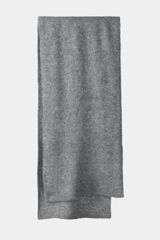 Nea scarf wide mohair blend grey stylein packshot