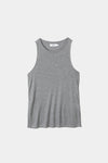 nicia top grey sleeveless stylein packshot