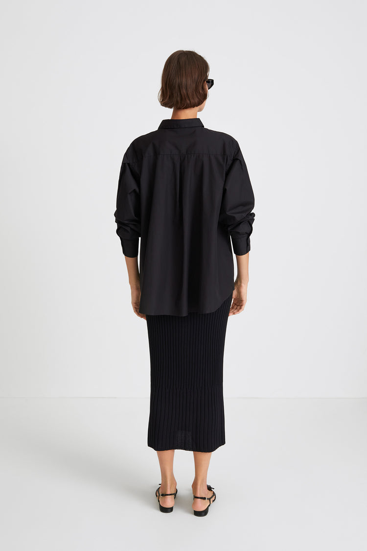 JEANNE SHIRT - BLACK