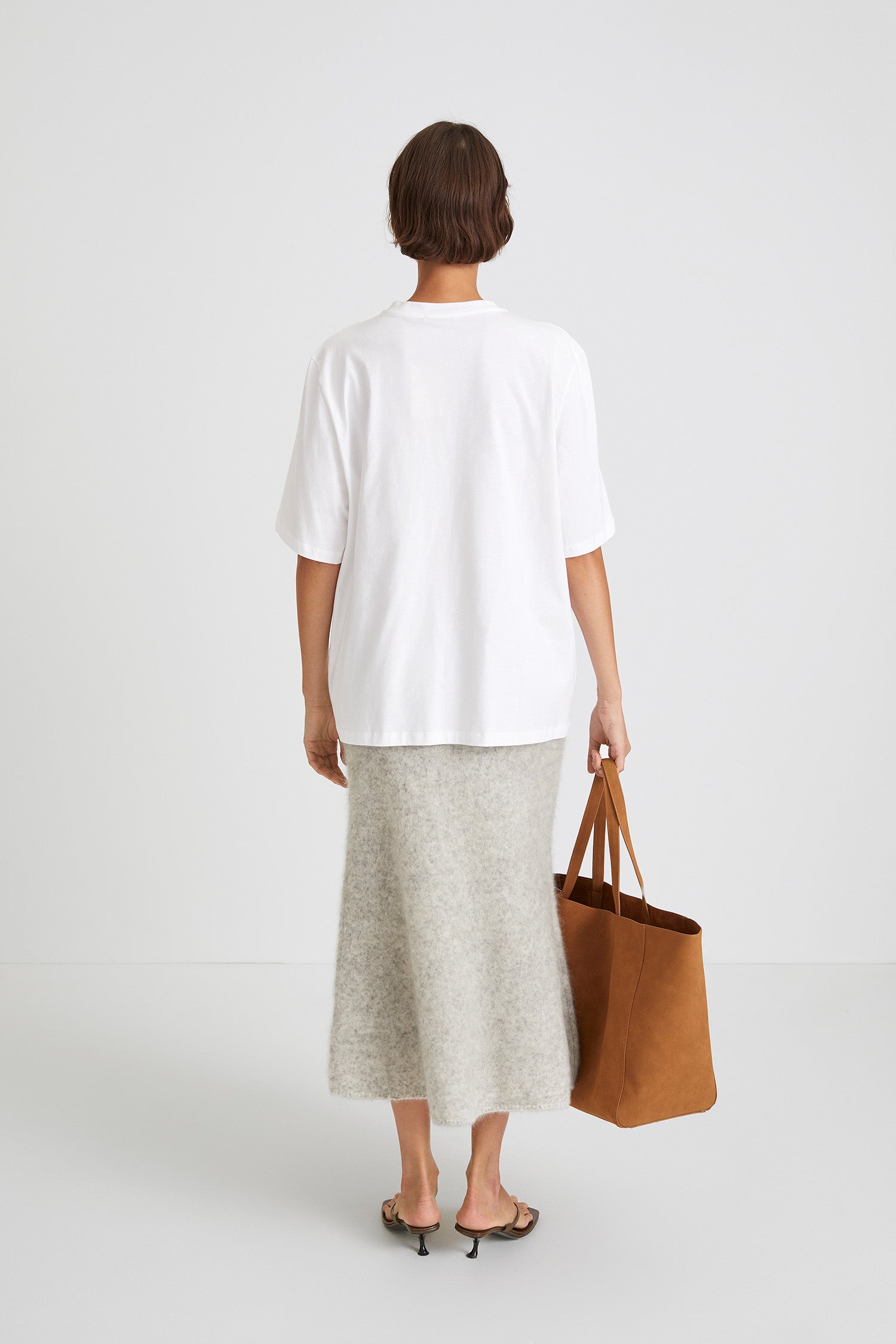 OVERSIZED COTTON T-SHIRT - JIM WHITE