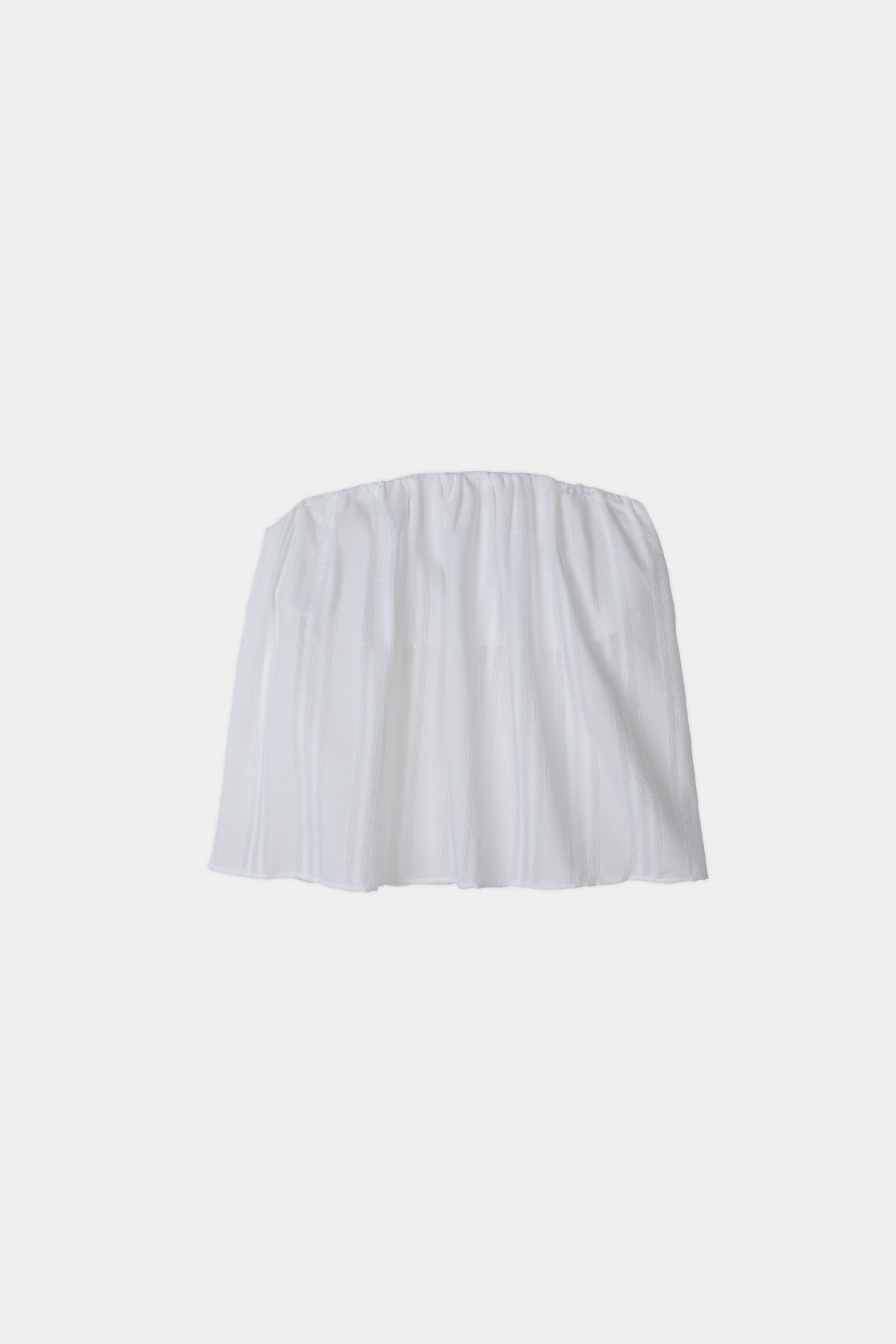 Jesolo top bandeau crochet pattern white stylein packshot
