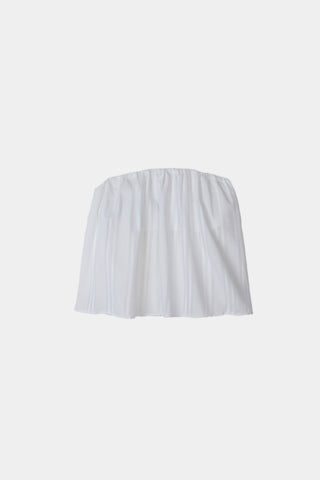 Jesolo top bandeau crochet pattern white stylein packshot