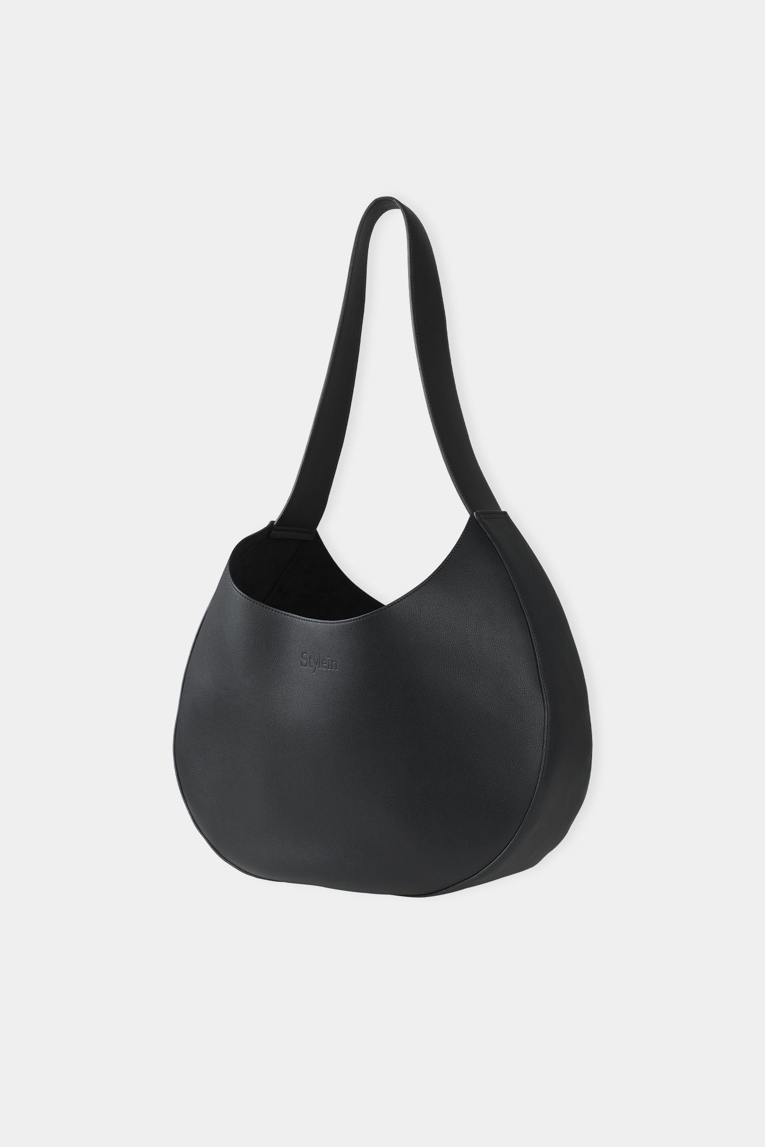 Yardly bag black structured stylein packshot