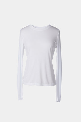 white longsleeve top stylein neapel packshot