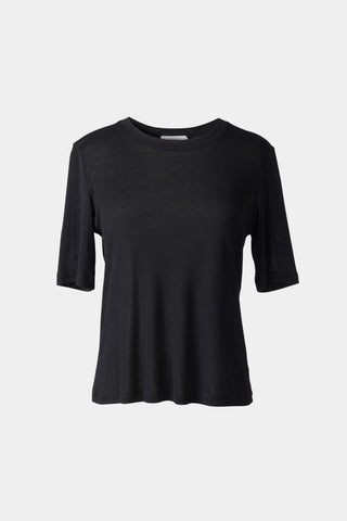 nickie top tshirt black stylein packshot