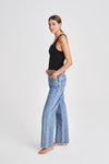 norwood top black lyocell sleeveless stylein side