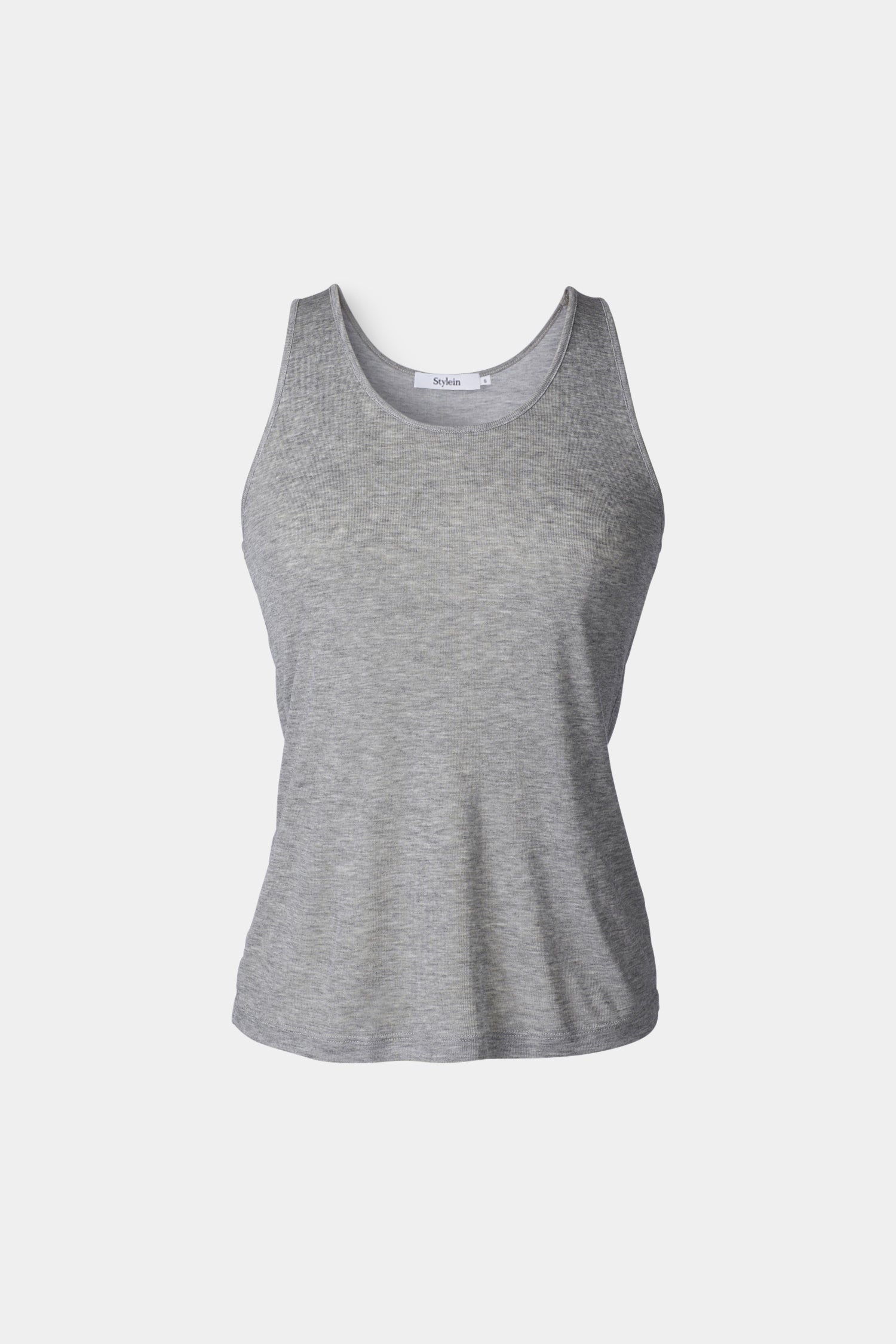 norwood top grey sleeveless stylein packshot