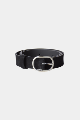 venosa suede belt black stylein packshot