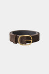 venosa suede belt brown stylein packshot