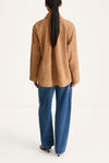 Volterra suede jacket stylein back model image