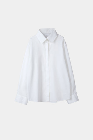 white cotton shirt blouse stylein jaya packshot