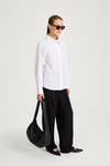 white cotton shirt blouse stylein jaya side