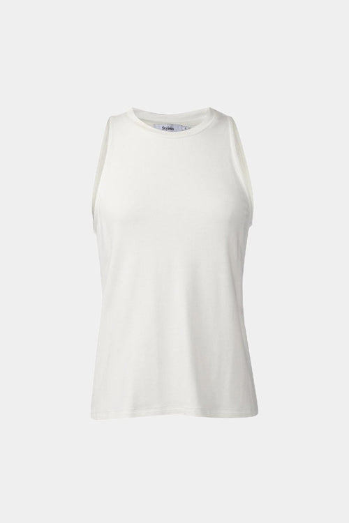 Case is a slim fitted tank top made from our luxurious jersey quality.