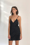 SLIP DRESS - ZERO BLACK