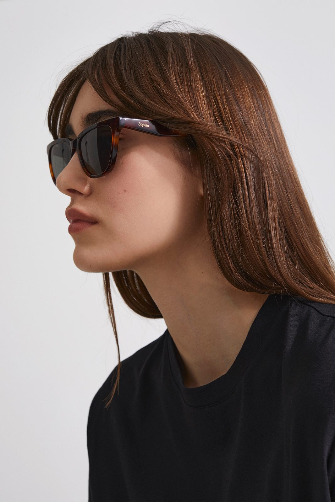 CLASSIC SQUARE SUNGLASSES - MANHATTAN HAVANA