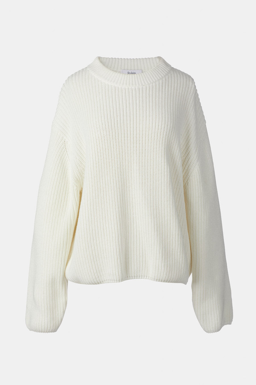CHUNKY COTTON SWEATER - ALAIR WHITE