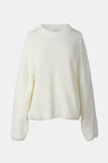 CHUNKY COTTON SWEATER - ALAIR WHITE