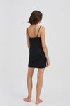 SLIP DRESS - ZERO BLACK